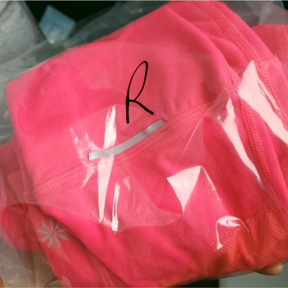 Athleta size small crop leggings pants hot pink - Picture 10 of 12